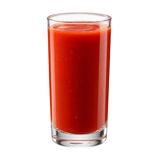 Suco de tomate — imagem criada por IA